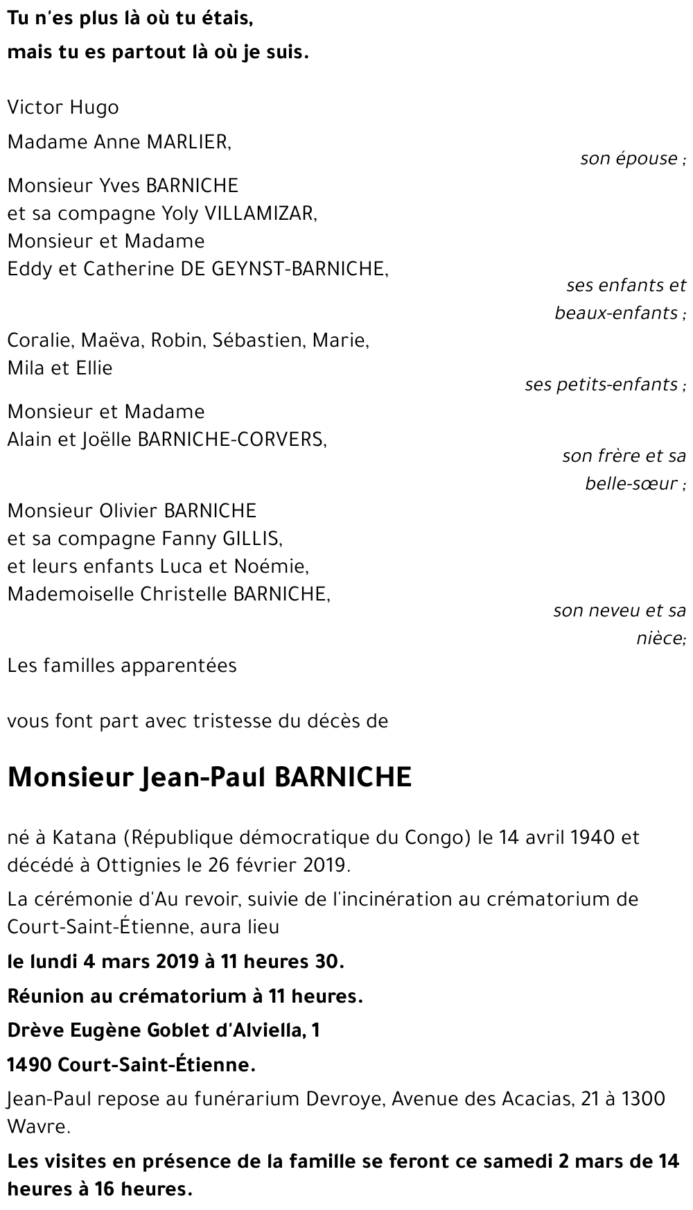 Jean-Paul BARNICHE