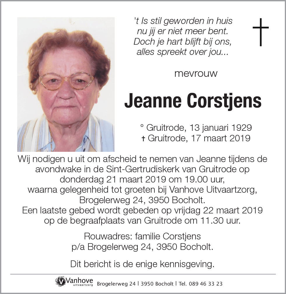 Jeanne Corstjens