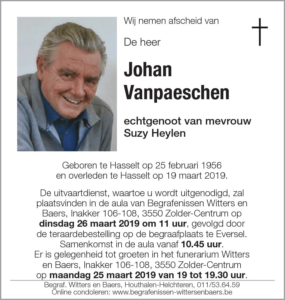 Johan Vanpaeschen