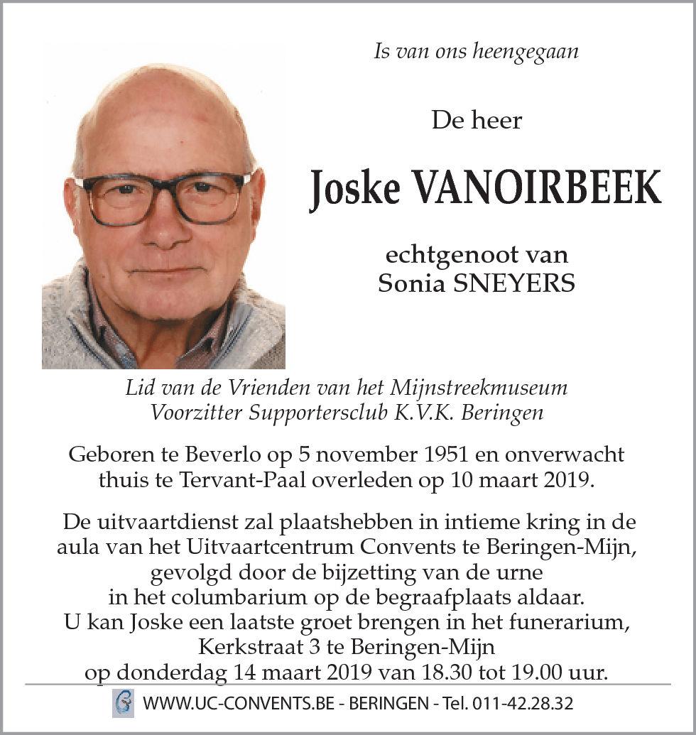 Joske Vanoirbeek