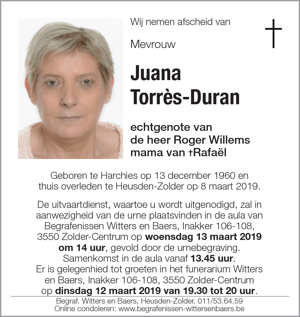 Juana Torrès-Duran