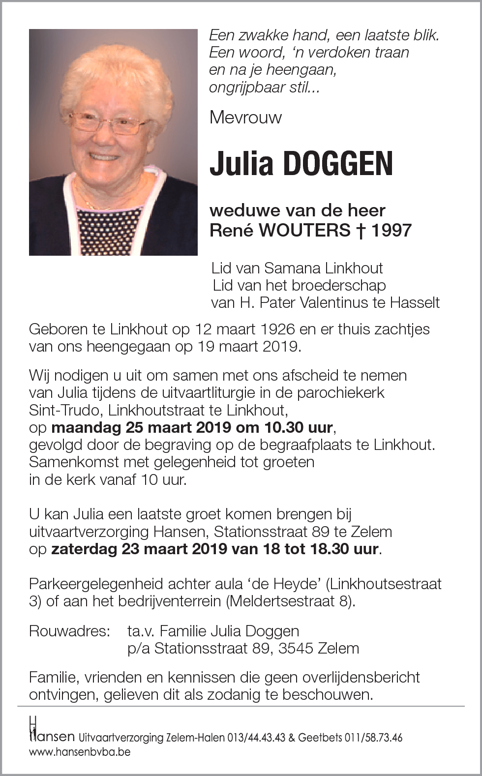 Julia DOGGEN