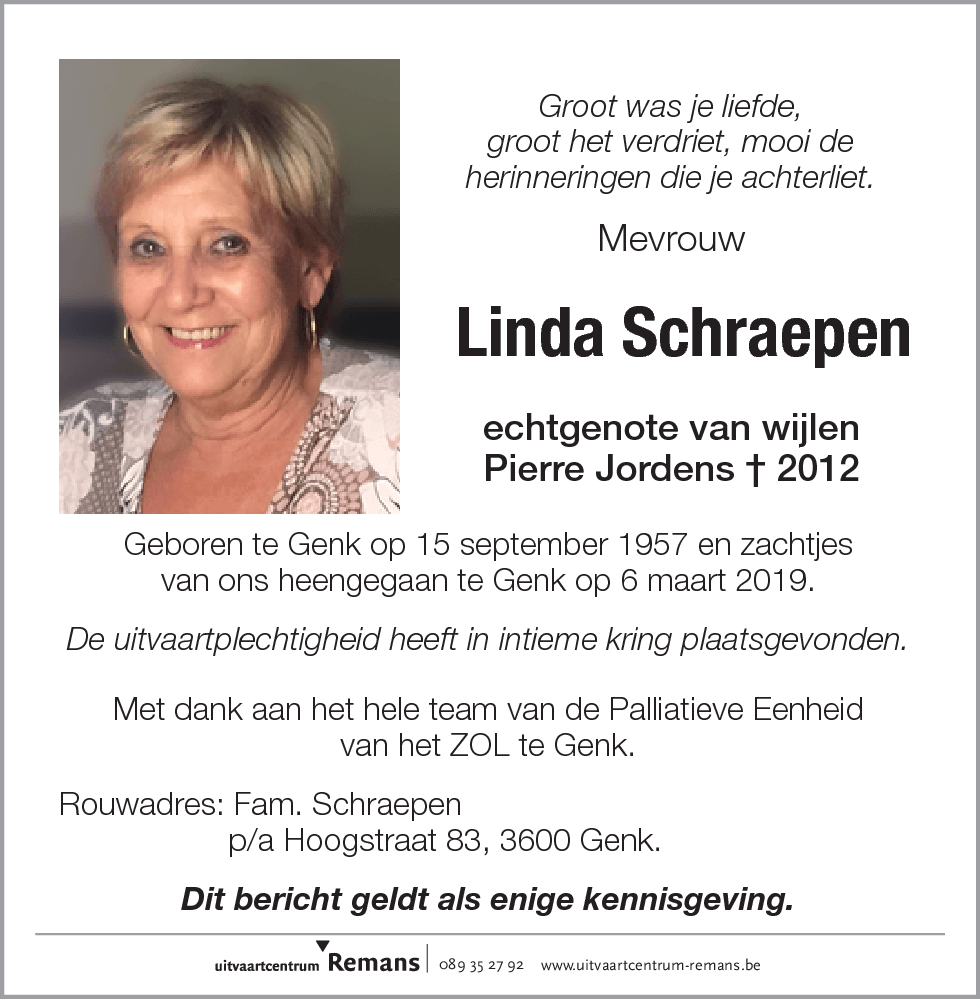 Linda Schraepen