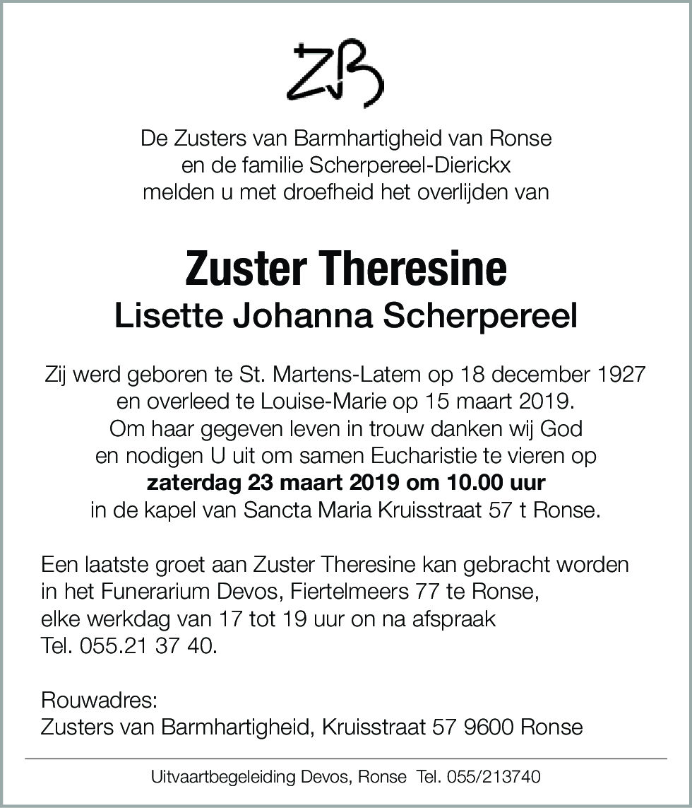 Lisette Johanna Scherpereel