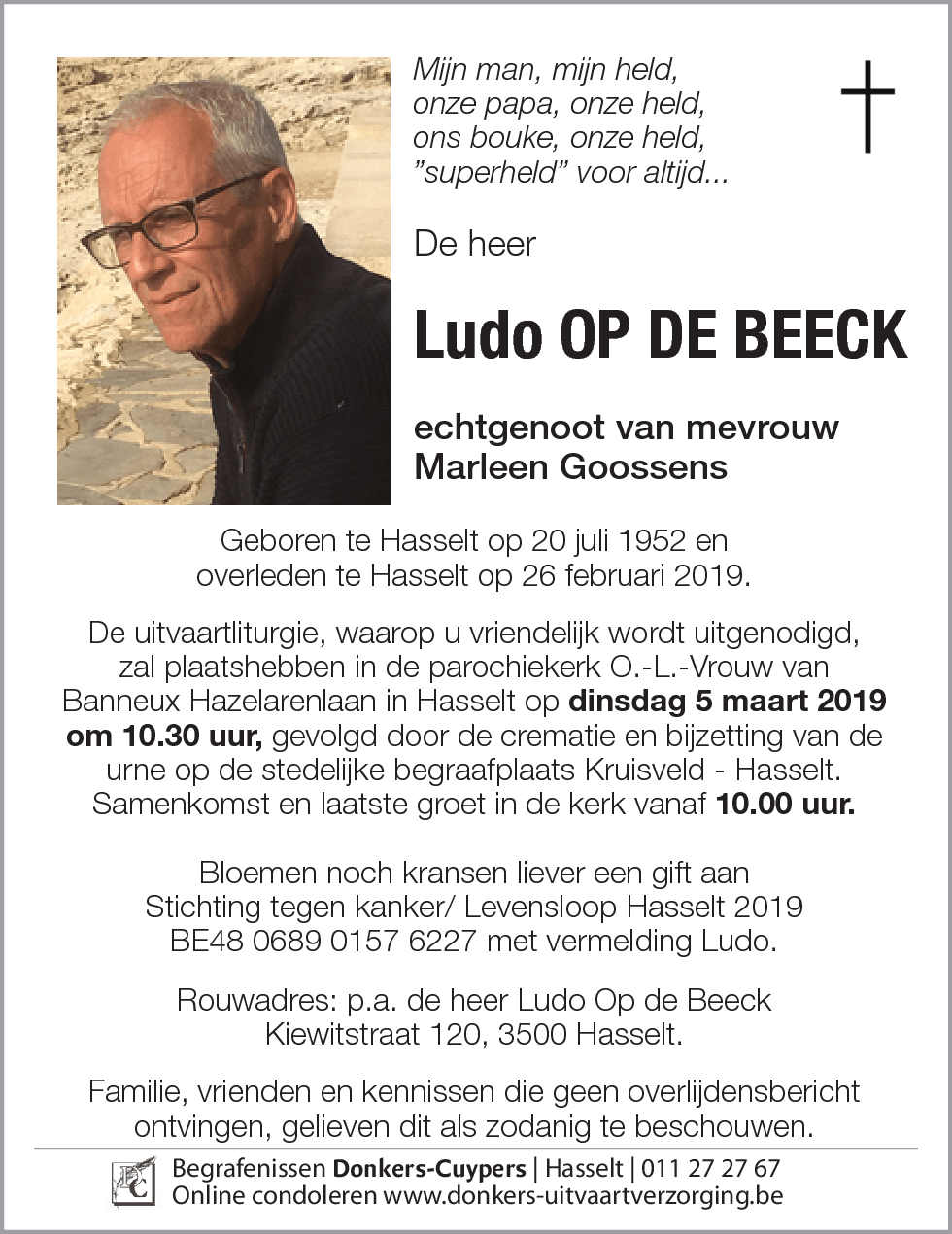 Ludo Op de Beeck