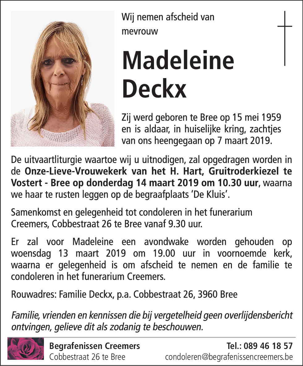 Madeleine Deckx