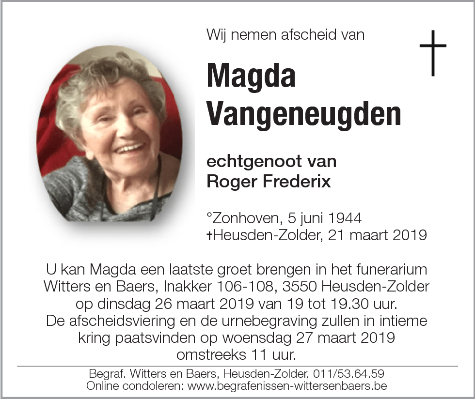 Magda Vangeneugden