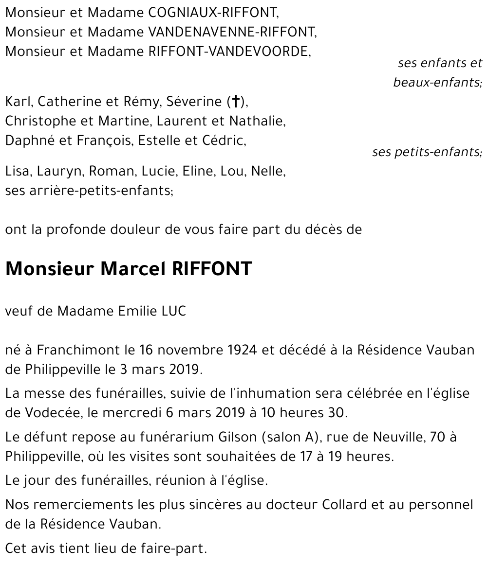 Marcel RIFFONT