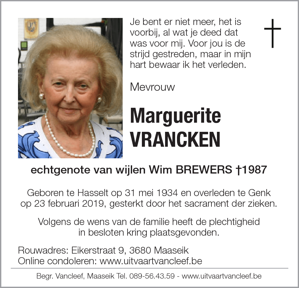 Marguerite Vrancken