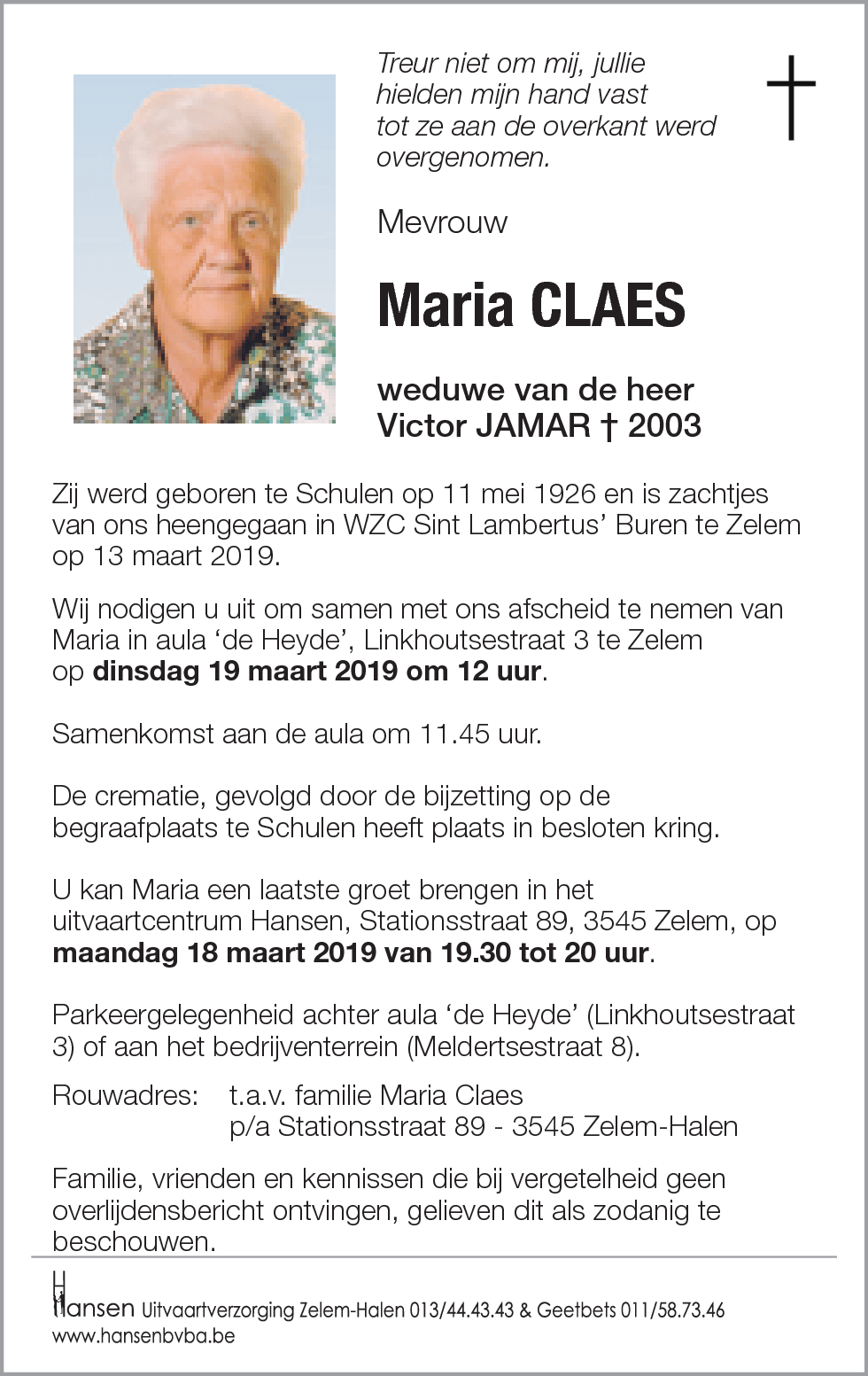 Maria CLAES