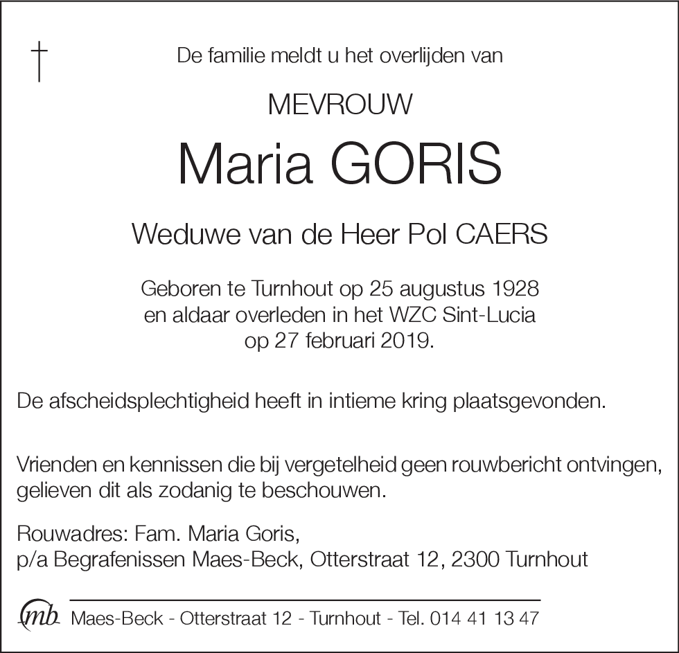 Maria Goris