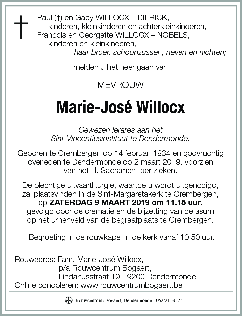 Marie-José Willocx