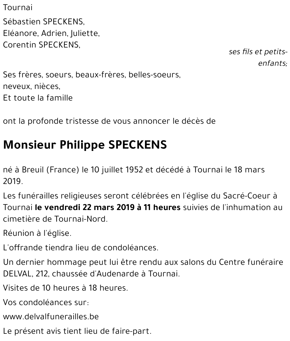 Philippe SPECKENS