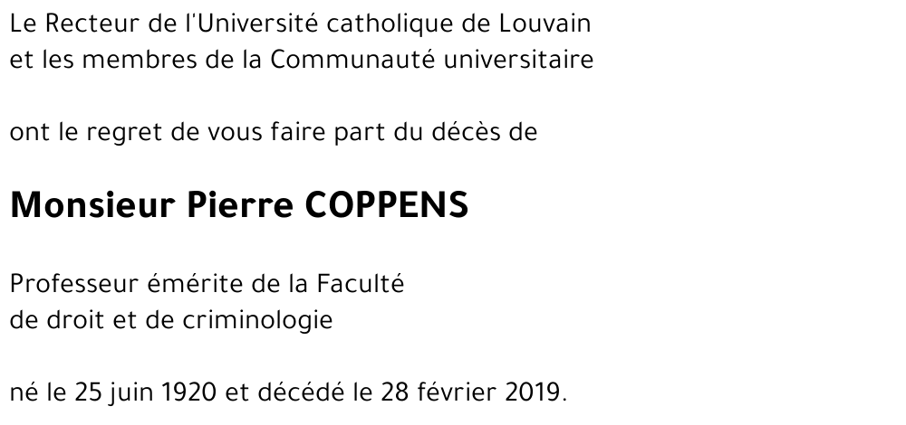 Pierre Coppens