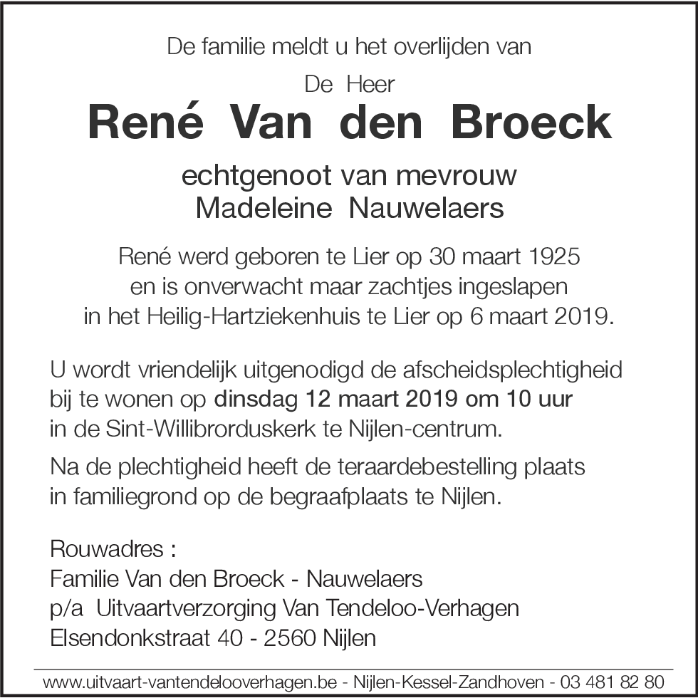 René Van den Broeck