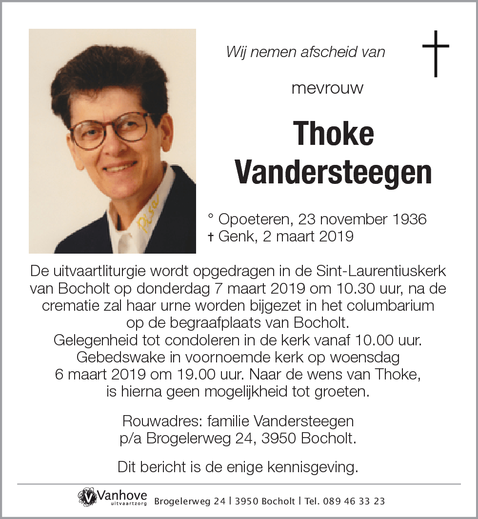 Thoke Vandersteegen