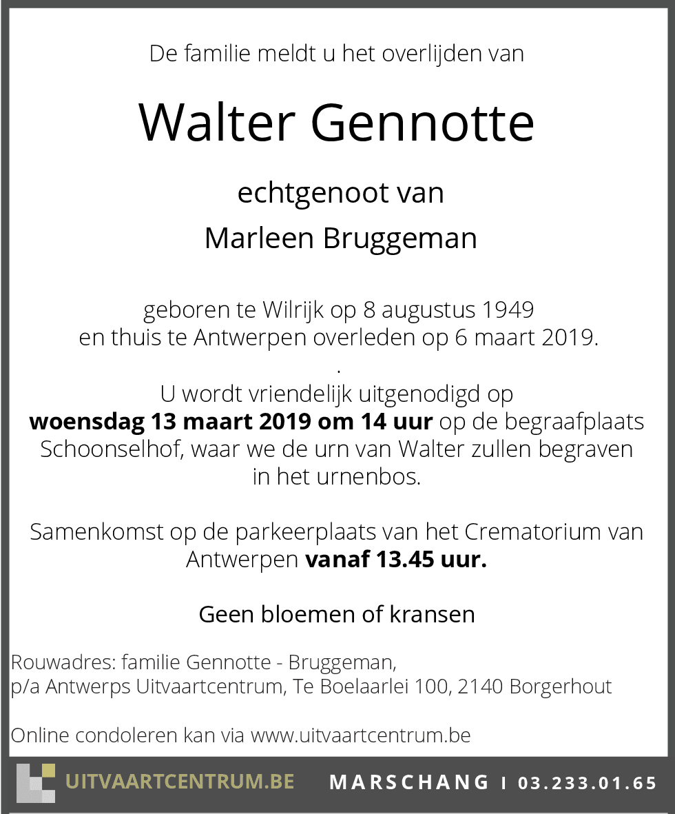 Walter Gennotte