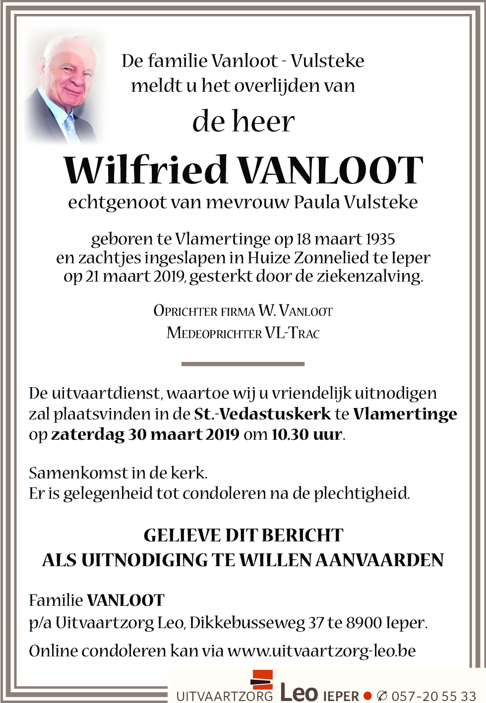 Wilfried Vanloot