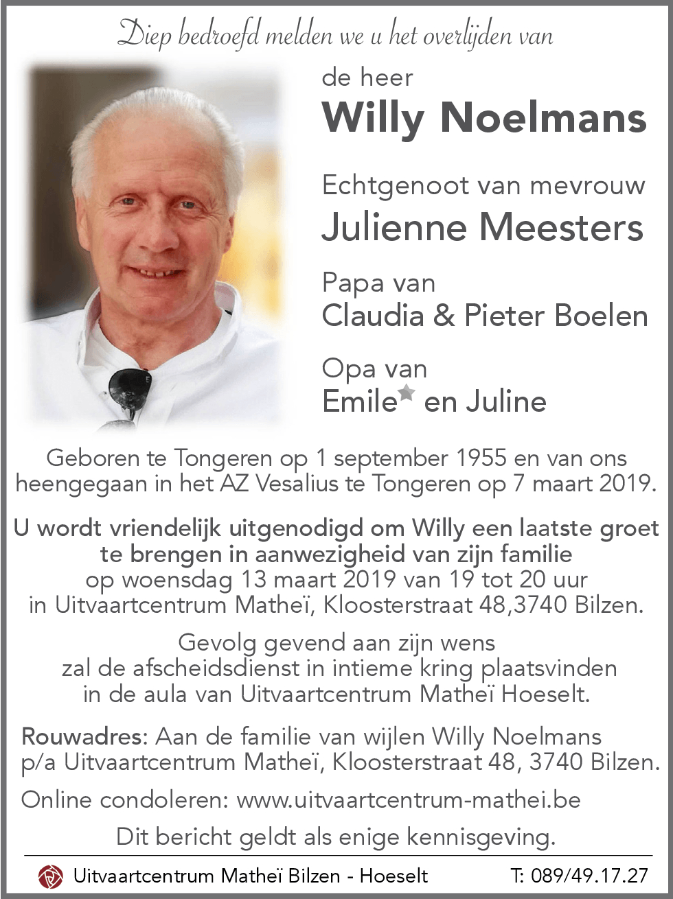 Willy NOELMANS