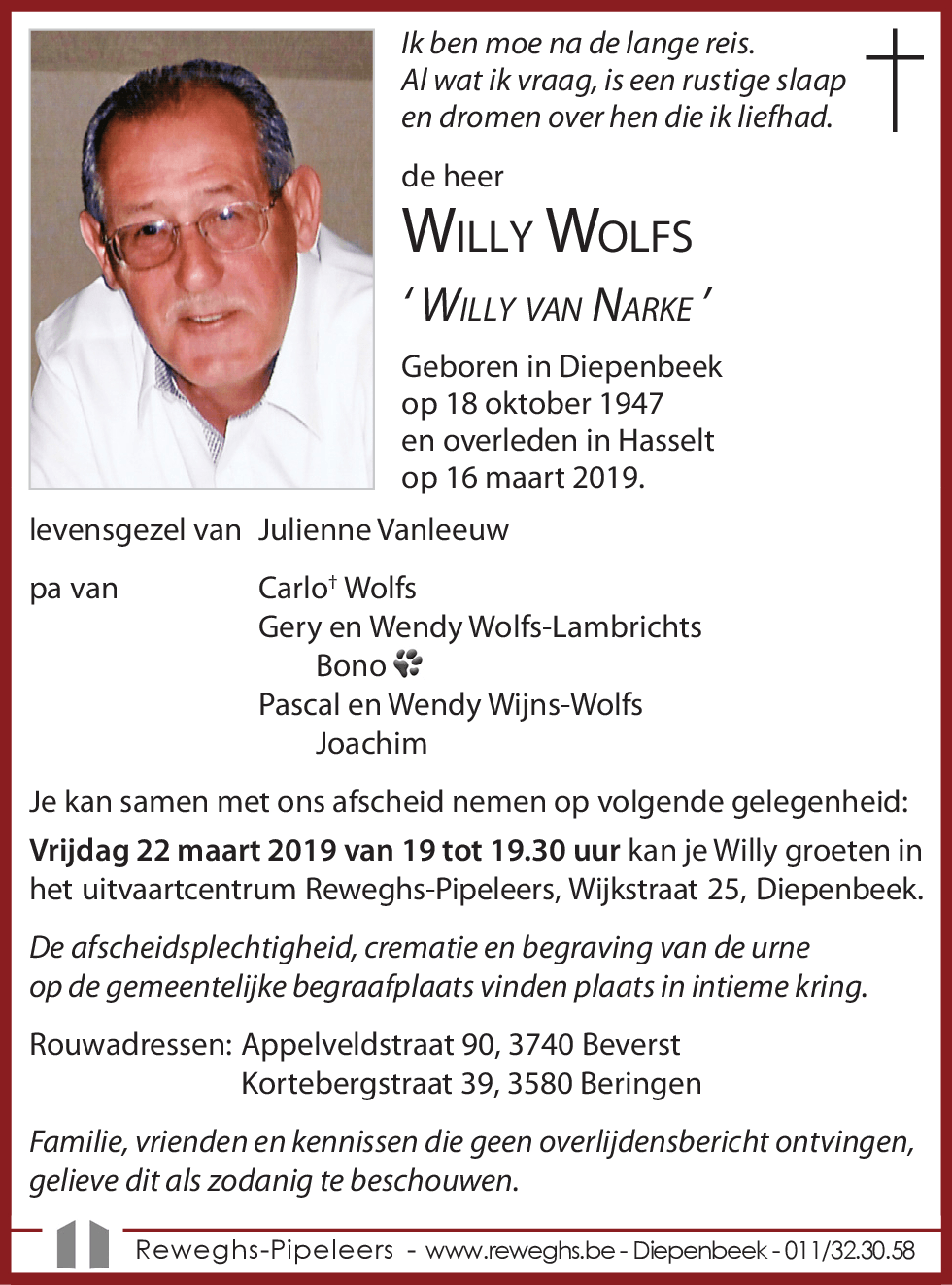 Willy Wolfs