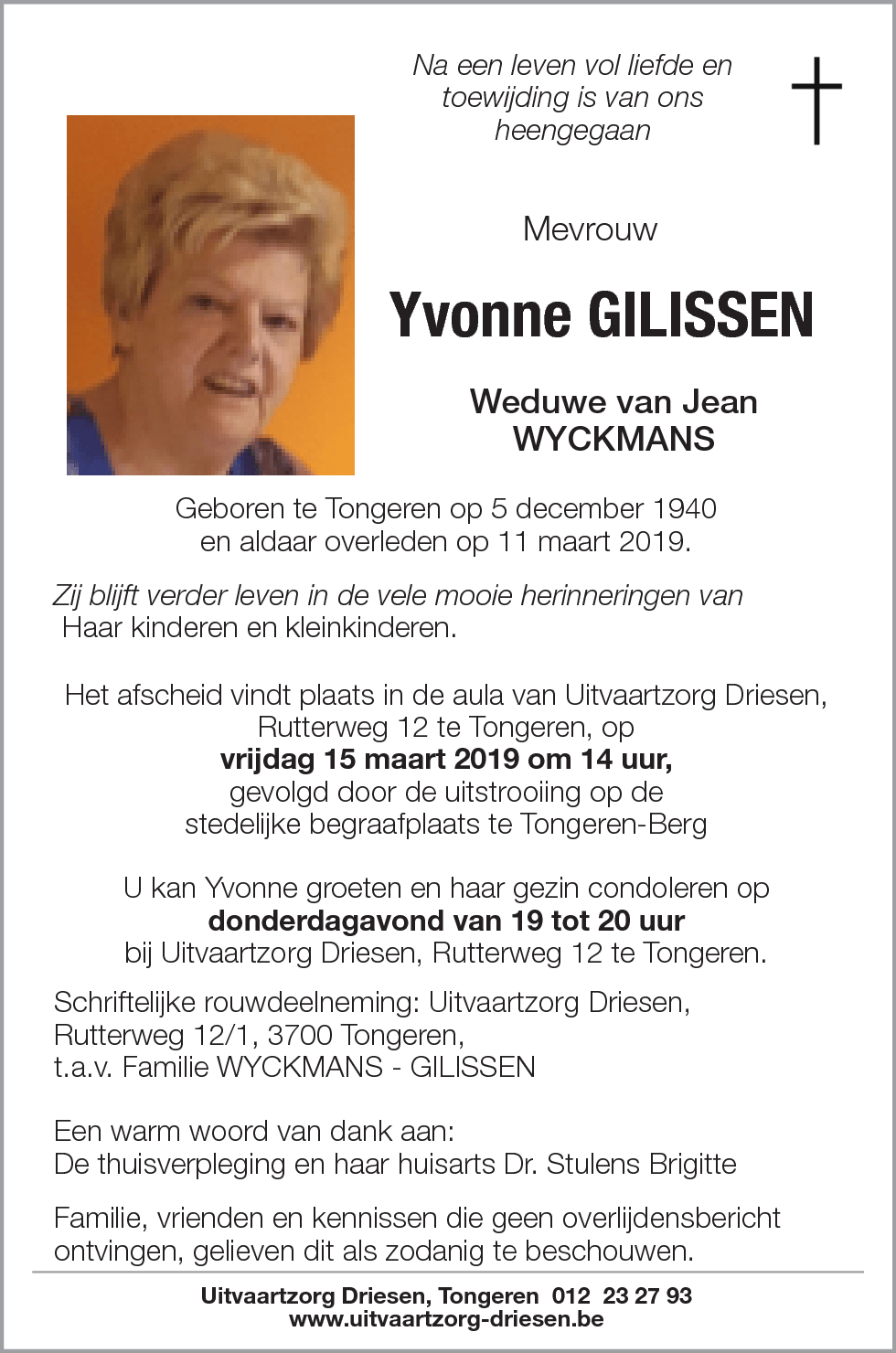 Yvonne Gilissen