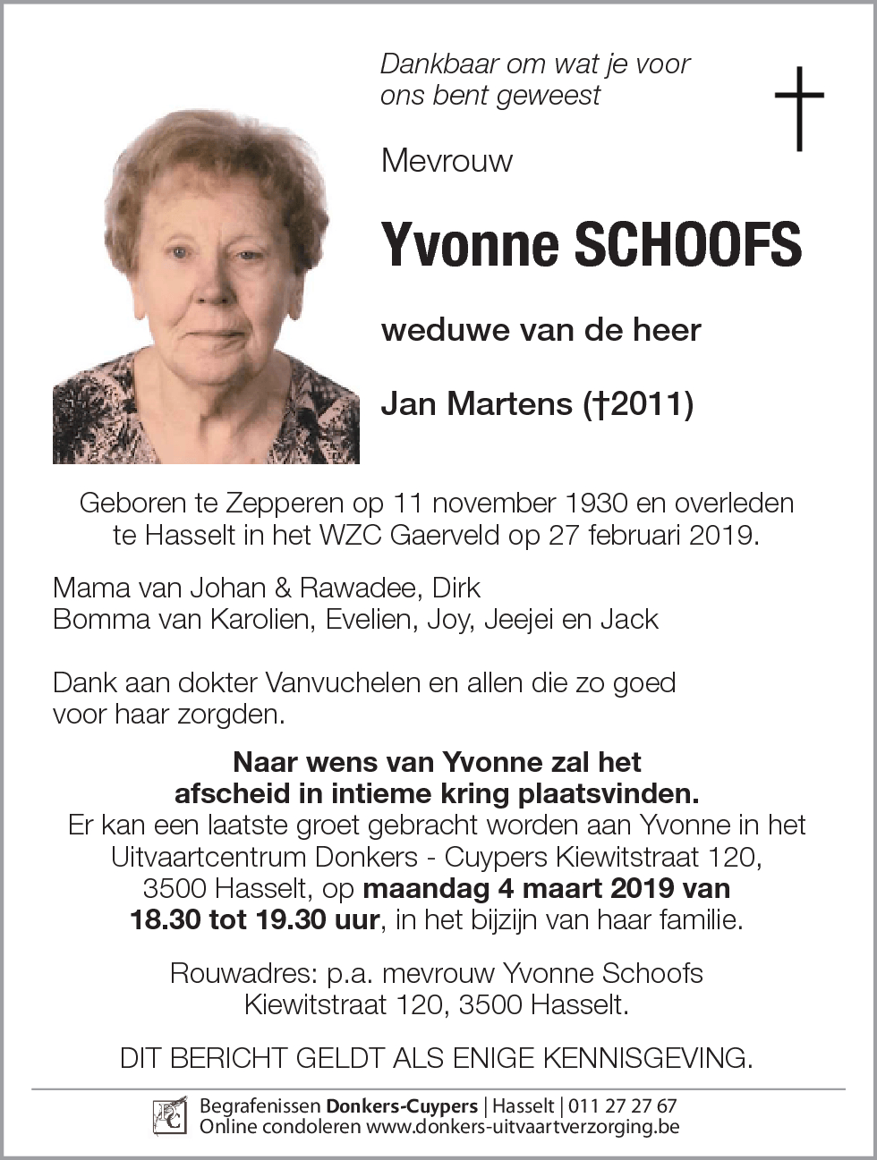 Yvonne Schoofs