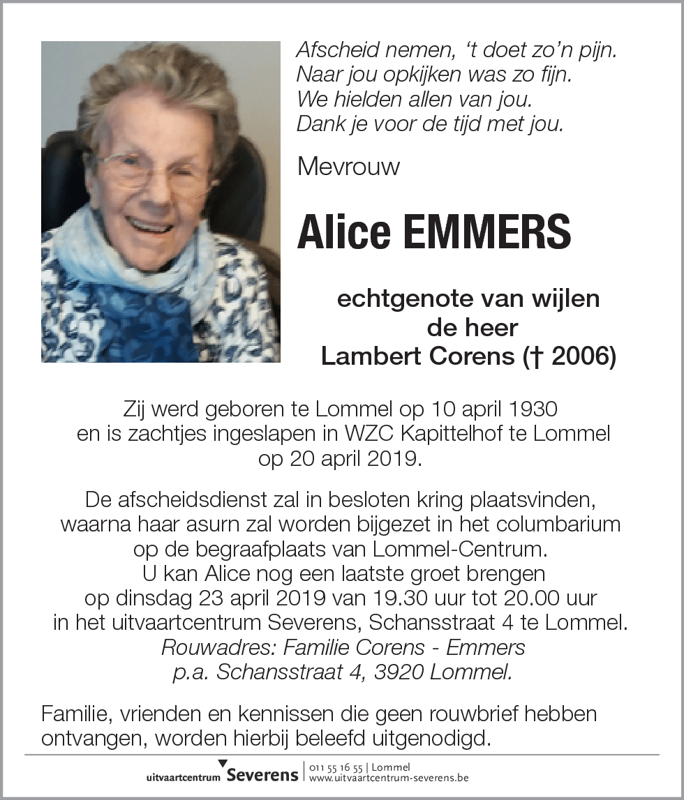 Alice Emmers