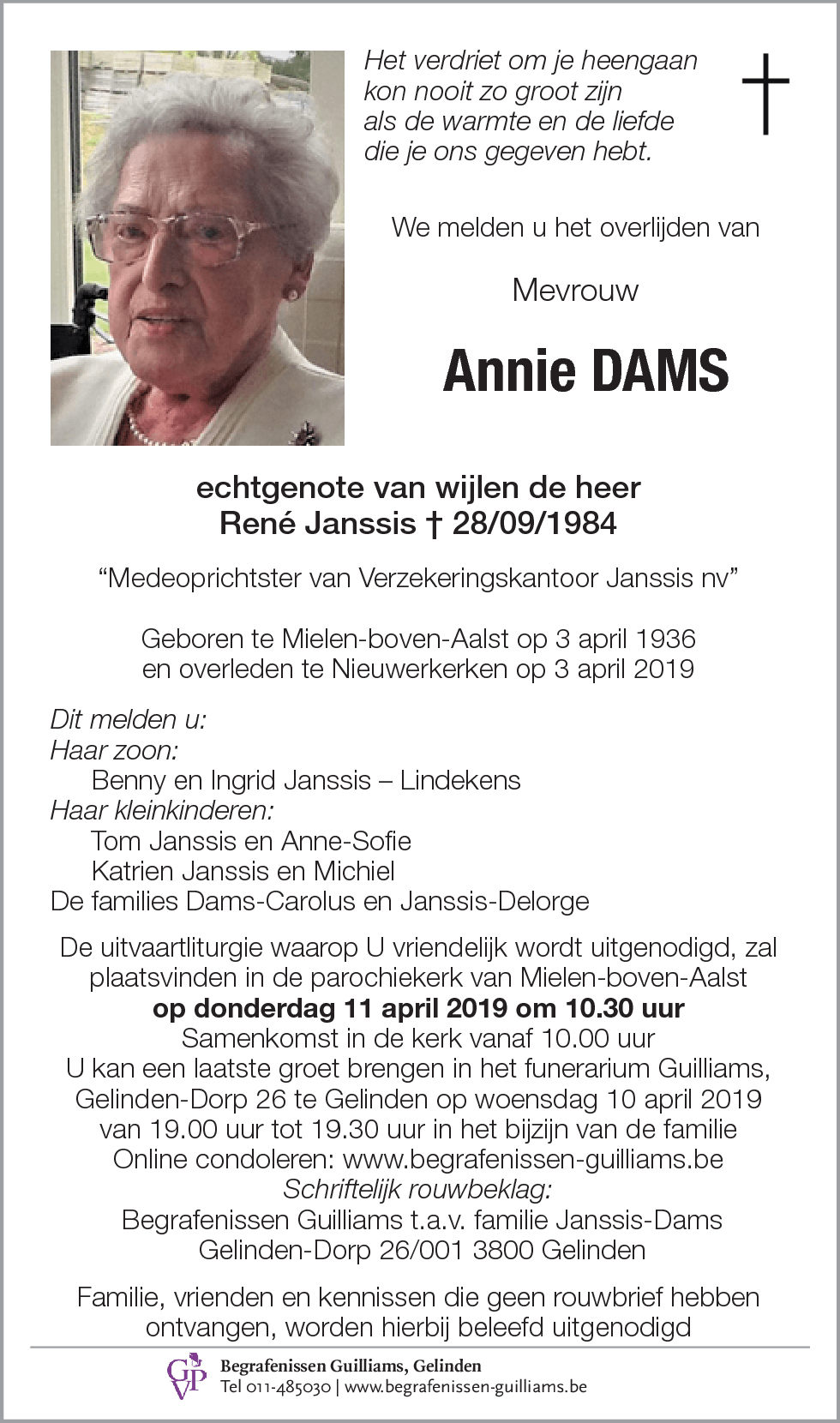 Annie Dams