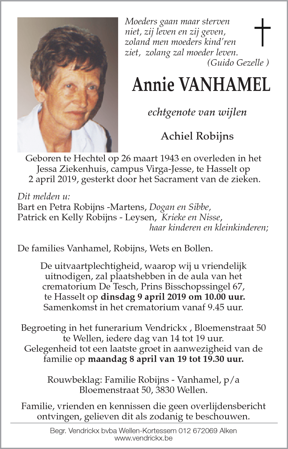 Annie Vanhamel
