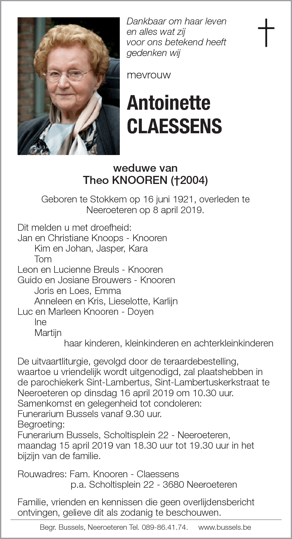 Antoinette Claessens