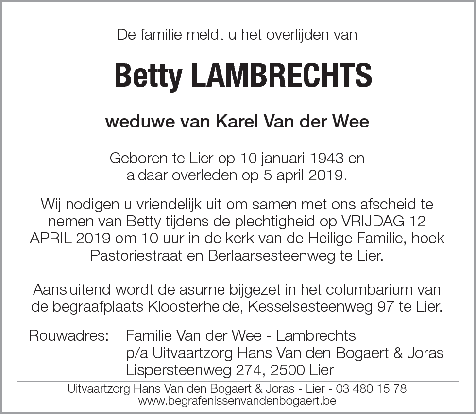 Betty Lambrechts