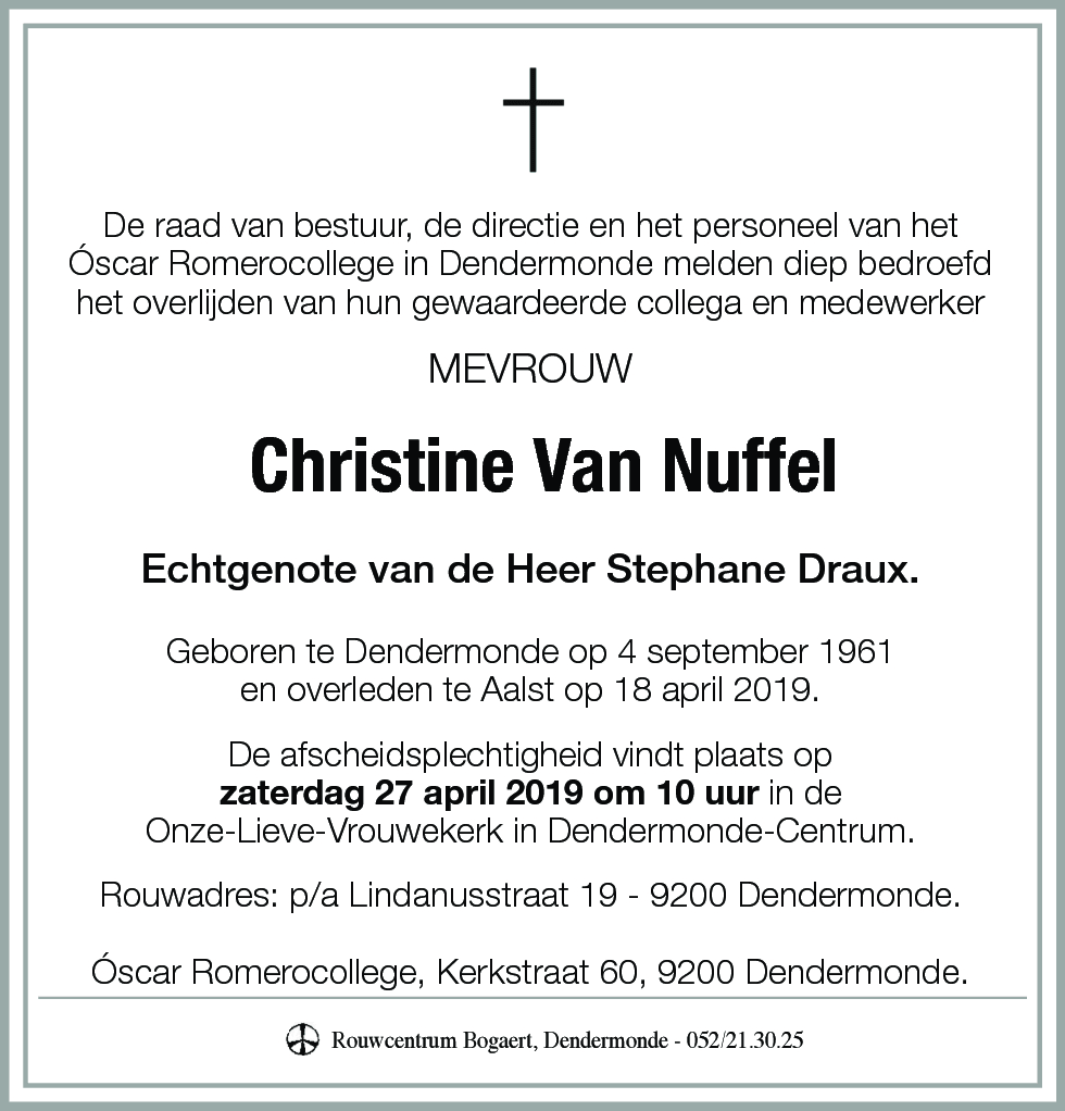 Christine Van Nuffel
