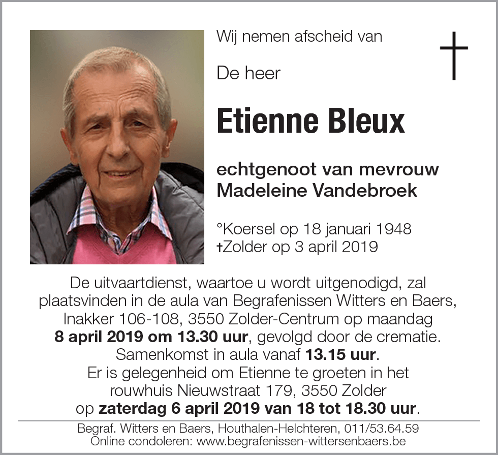 Etienne Bleux