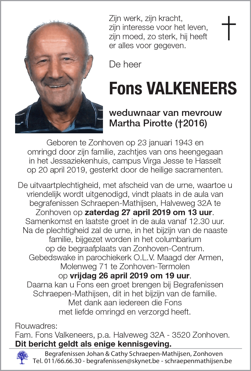 Fons Valkeneers