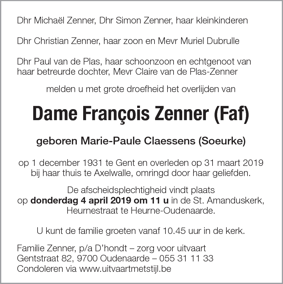 François Zenner (Faf)