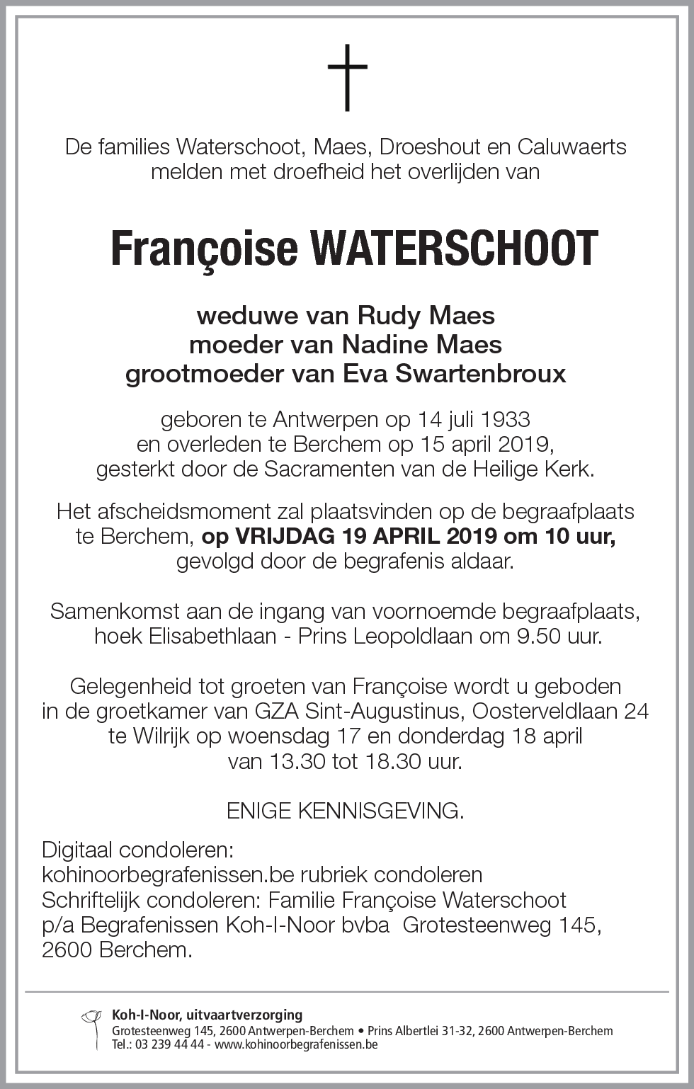 Françoise Waterschoot