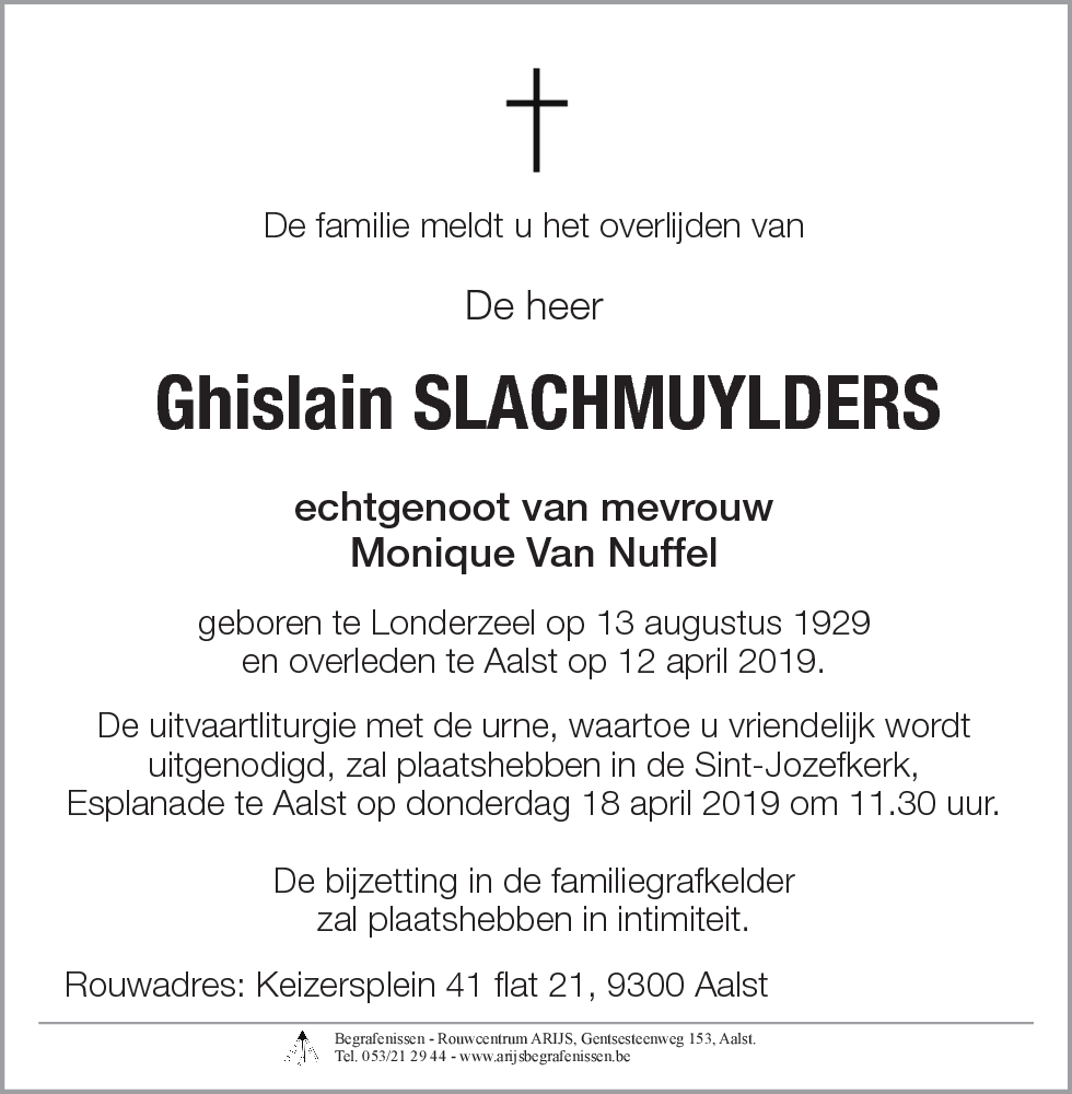 Ghislain Slachmuylders