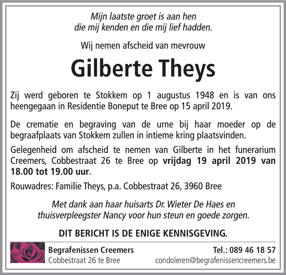 Gilberte Theys