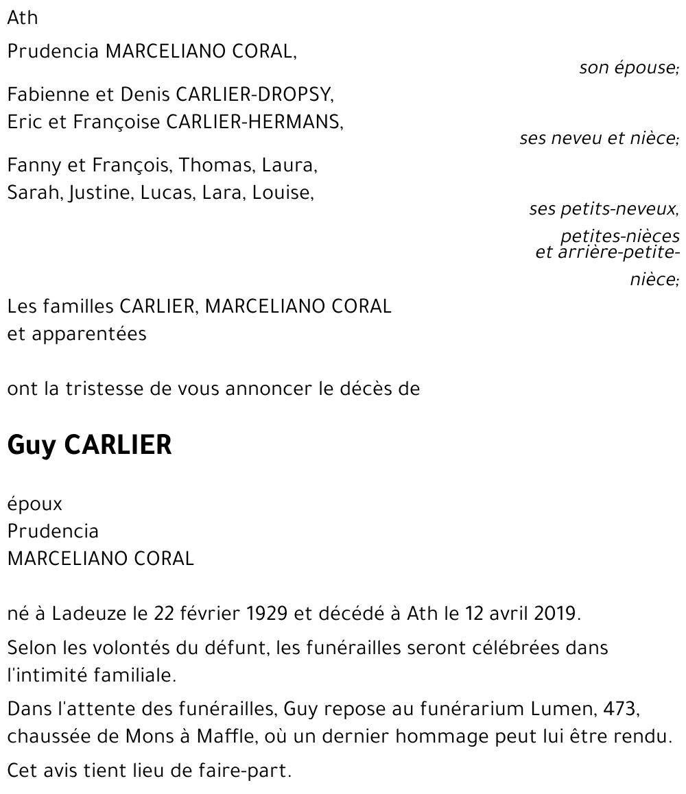 Guy CARLIER
