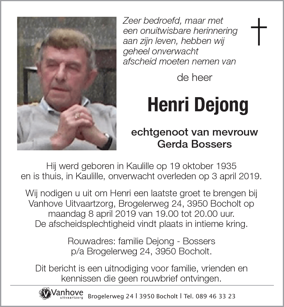 Henri Dejong