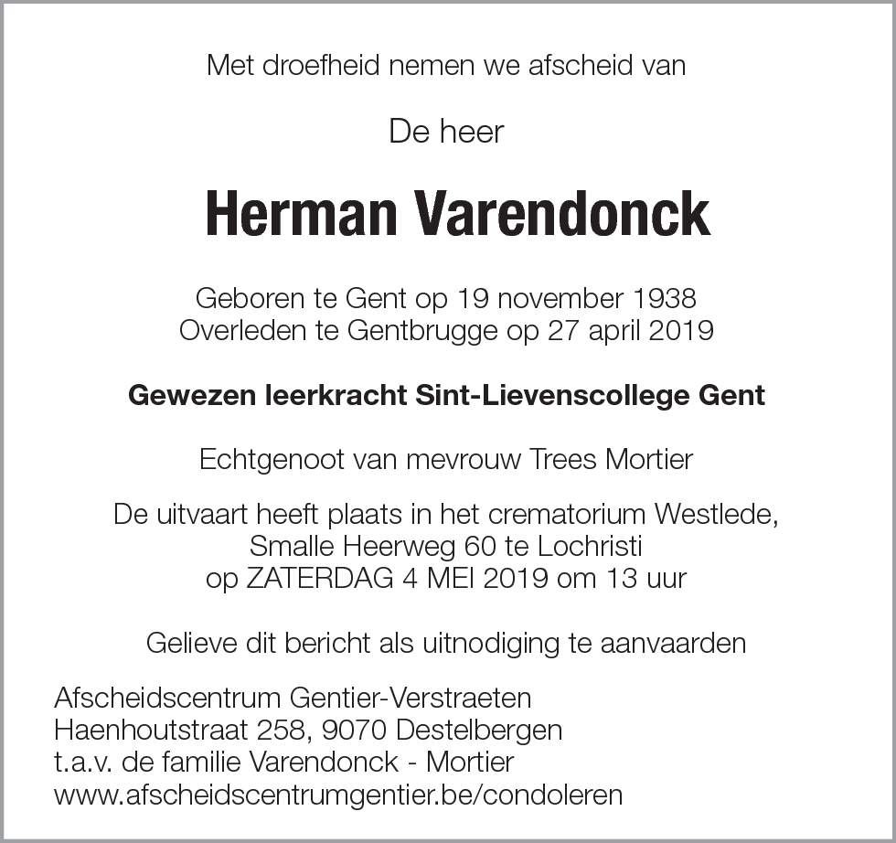 Herman Varendonck