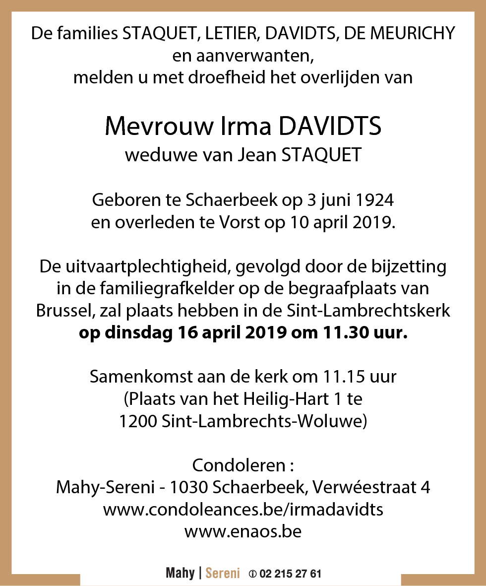 Irma Davidts