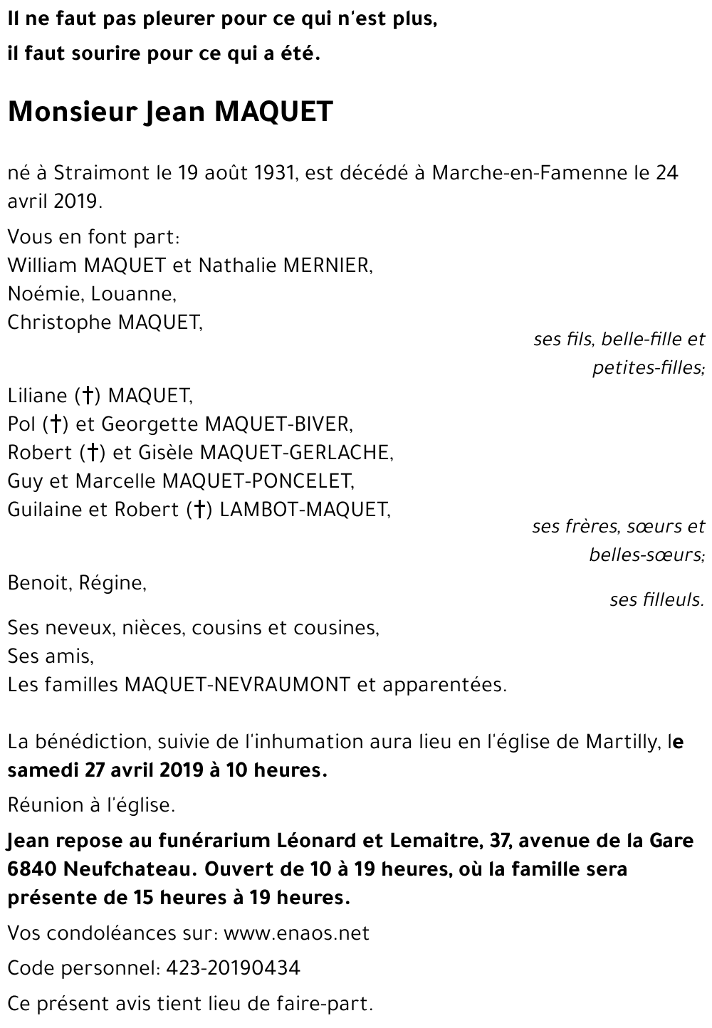Jean MAQUET