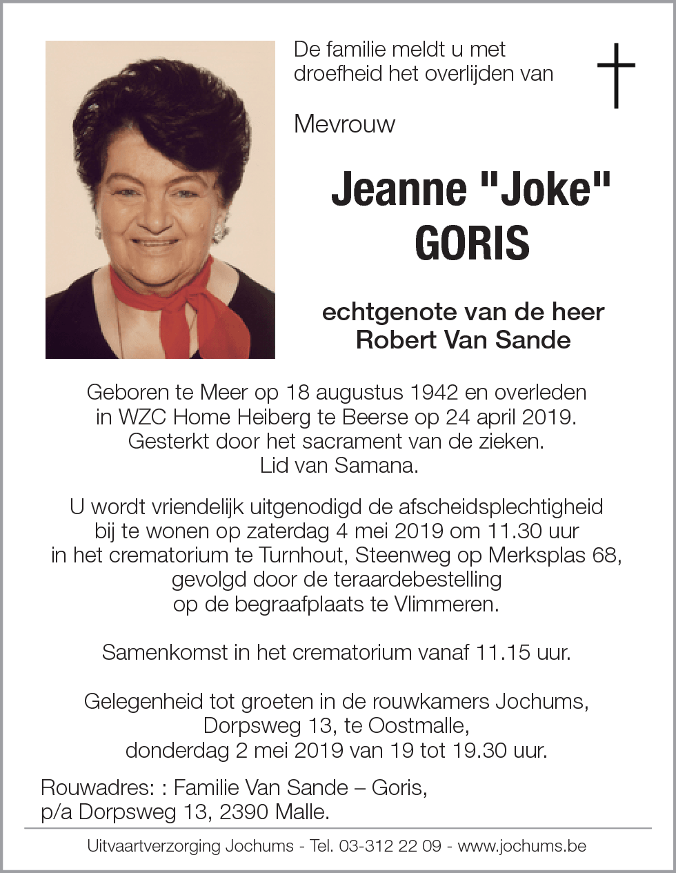 Jeanne Goris