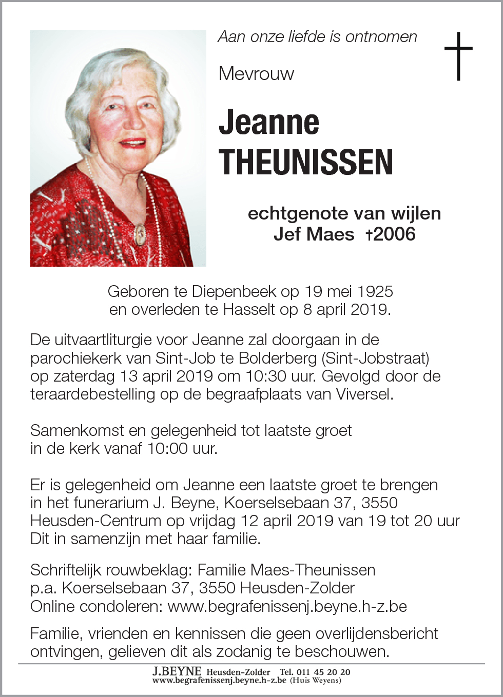 Jeanne Theunissen