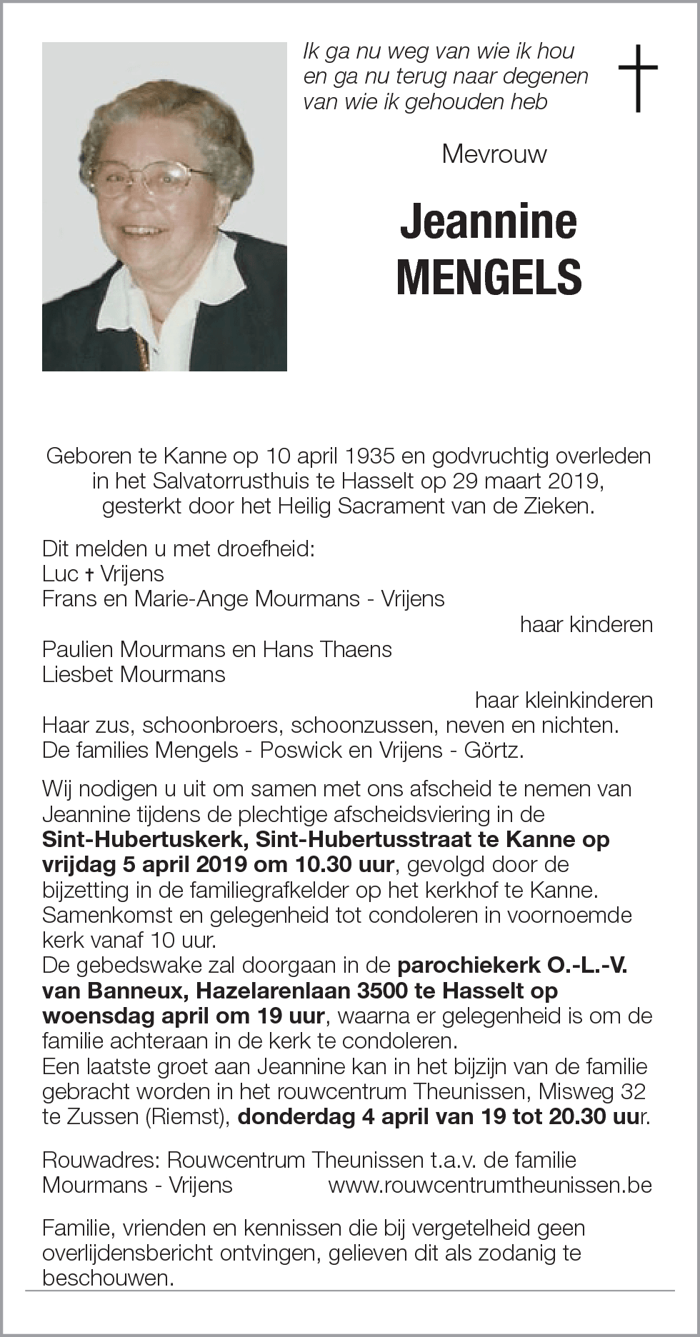 Jeannine Mengels