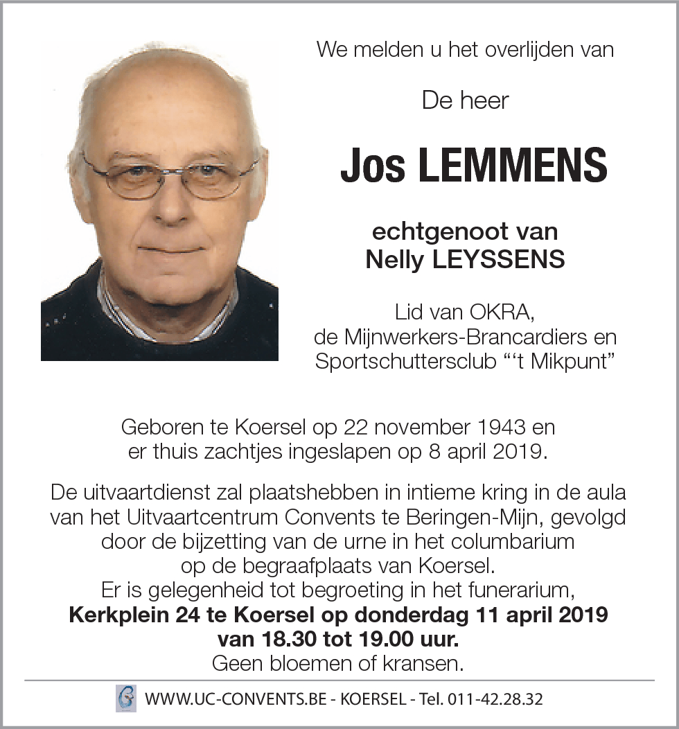 Jos Lemmens