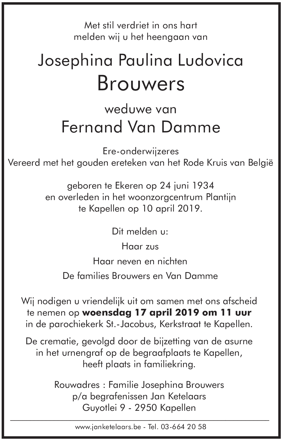 Josephina Brouwers