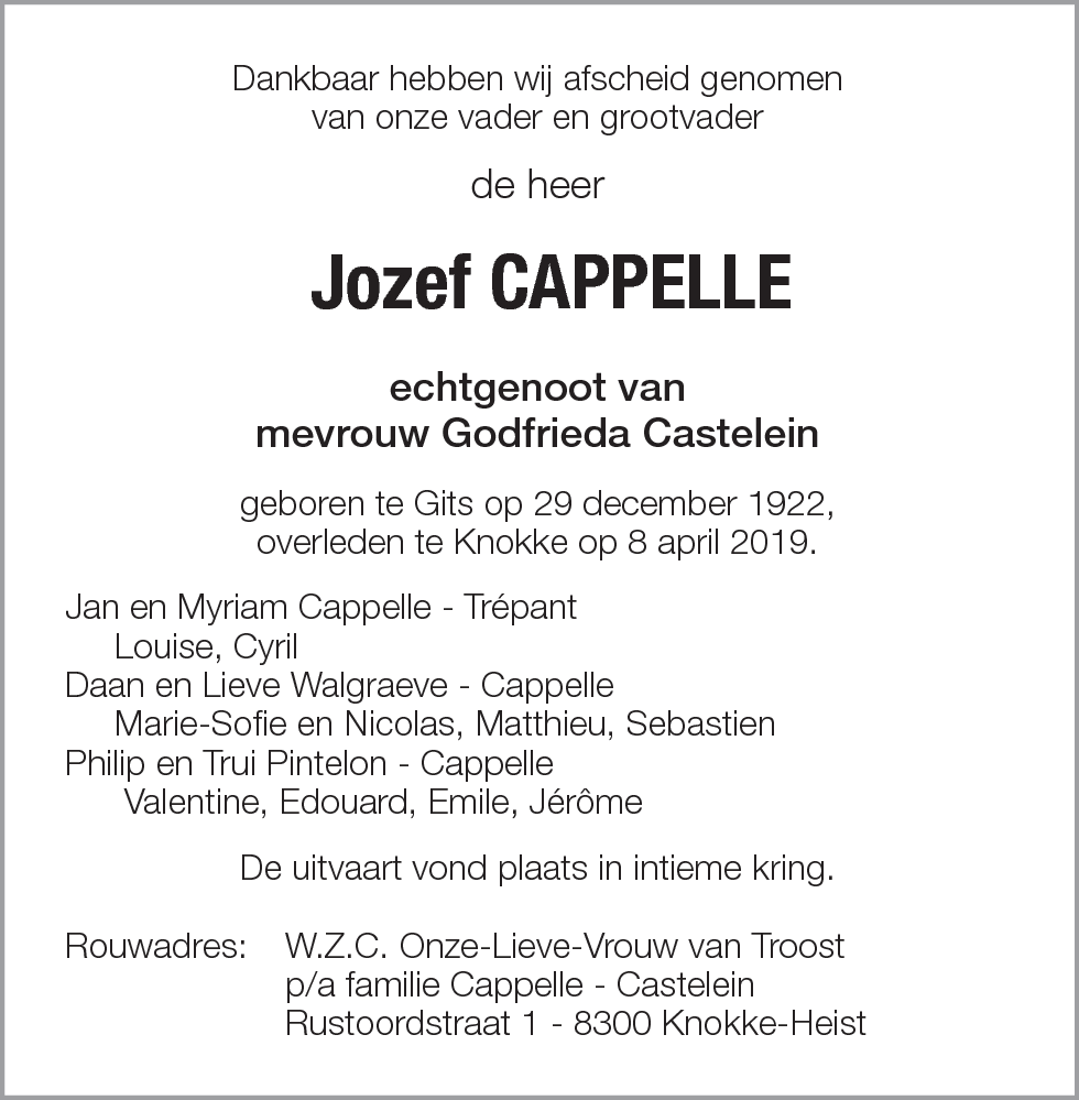 Jozef Capelle