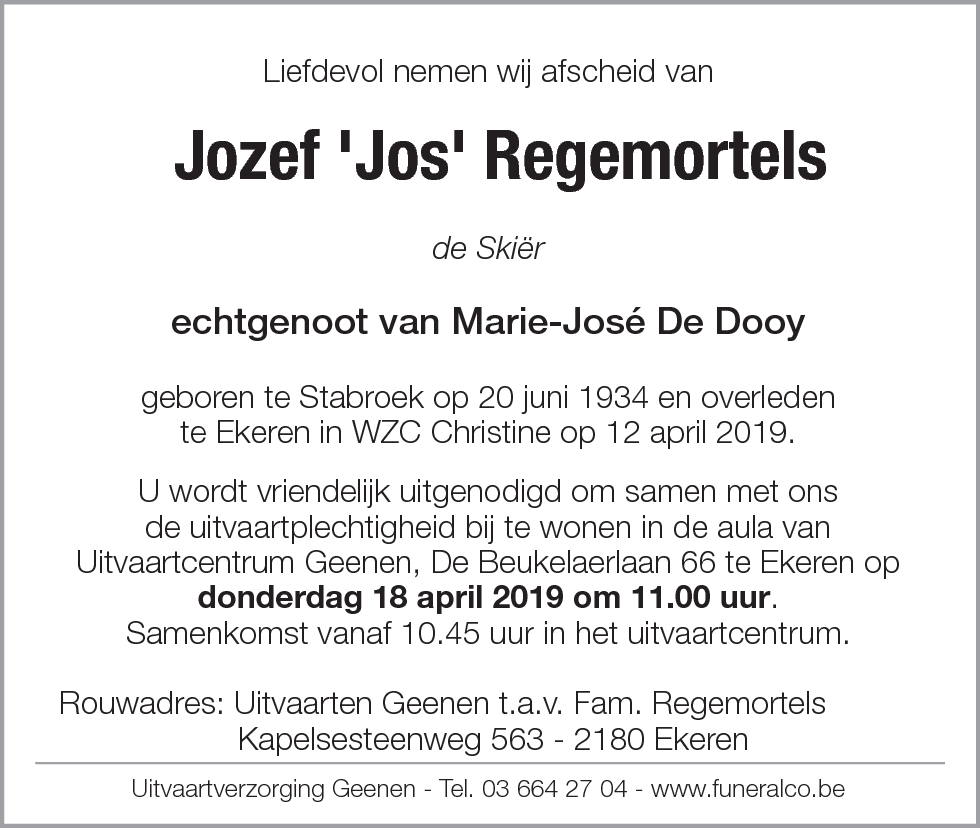 Jozef Regemortels